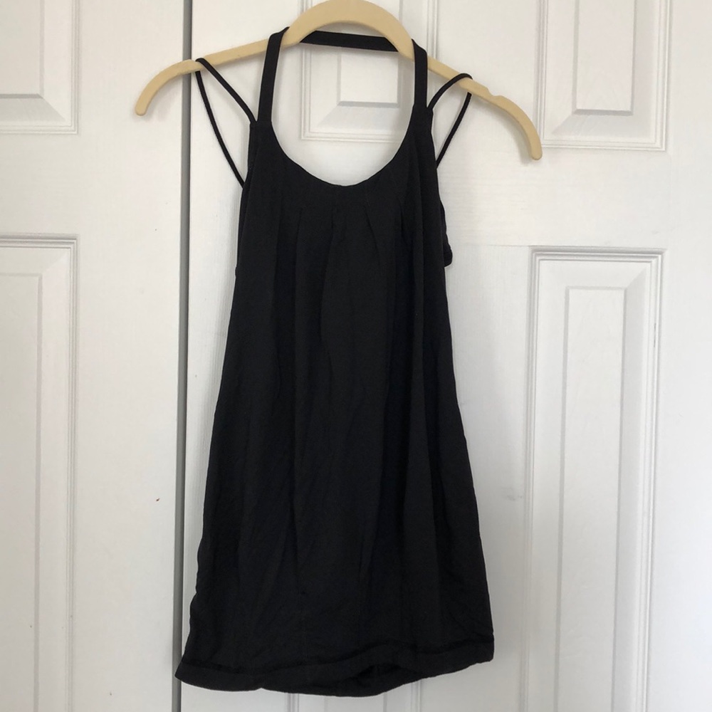 Lululemon built-in bra black tank